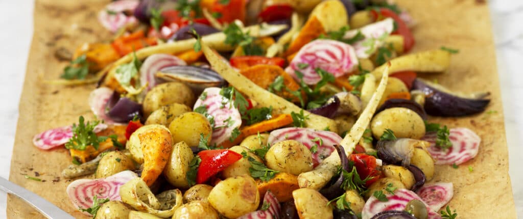 Ugnsrostade Gr nsaker Med Vegokrydda Kockens Foodservice ugnsrostade-gr-nsaker-med-vegokrydda-kockens-foodservice
